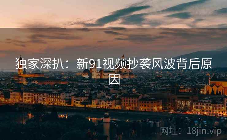 独家深扒：新91视频抄袭风波背后原因